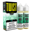 TWIST E-Liquid Mint 0° – 120mL e-liquid featuring an intense menthol and crisp sweet mint flavor.