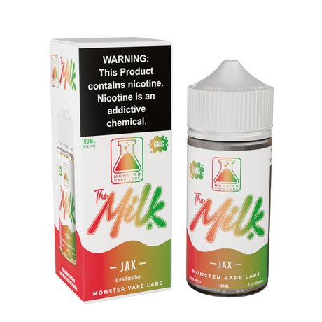 The Milk – Jax E-Liquid – 100ML Bottle with Apple Cinnamon Cereal and Creamy Milk Flavor