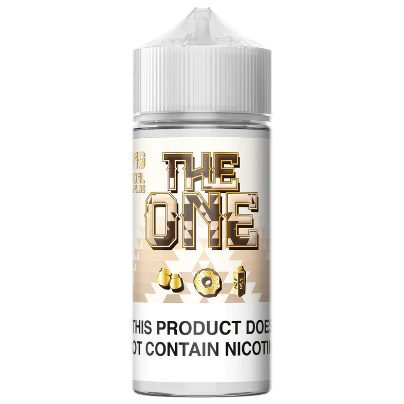 The One Sweet Vanilla – 100mL e-liquid featuring marshmallow, creamy vanilla milk, and warm cinnamon spice.