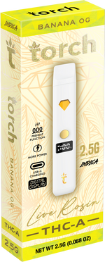 Torch THC-A Live Rosin 2.5G Disposable