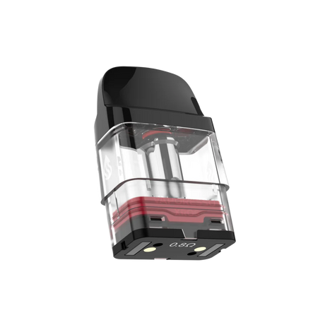 Vaporesso XROS Replacement Pods – 4-pack refillable mesh coil pods with leak-proof design and clear juice window.