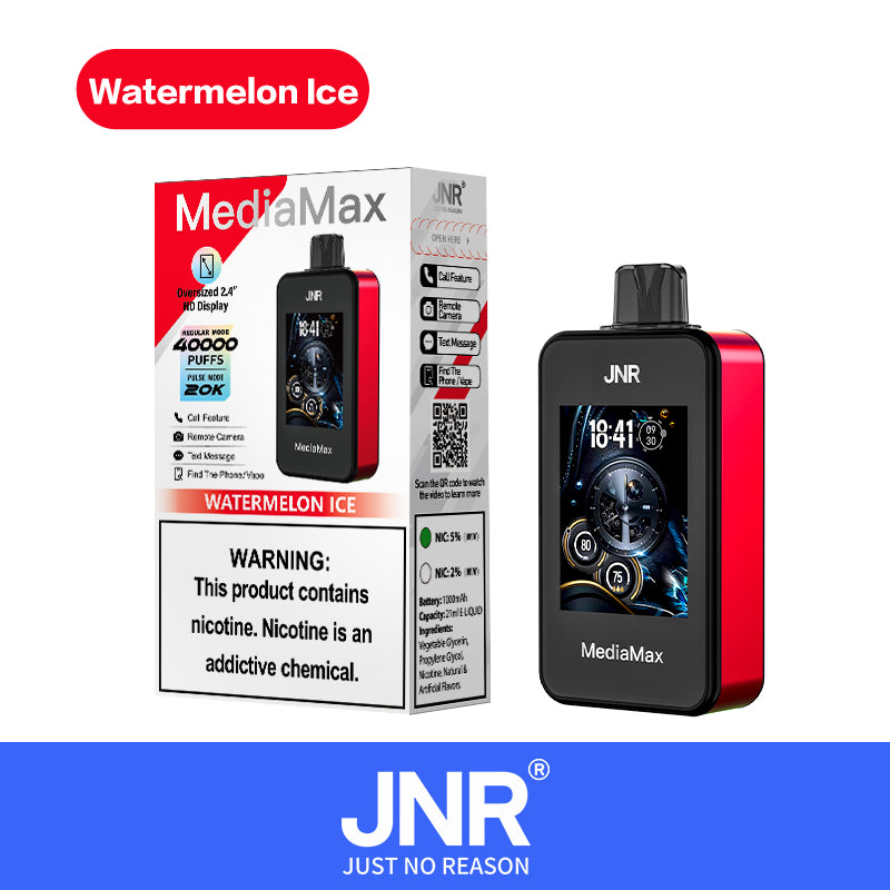 JNR "Media Max" 40K Disposable Device - 40000 Puffs