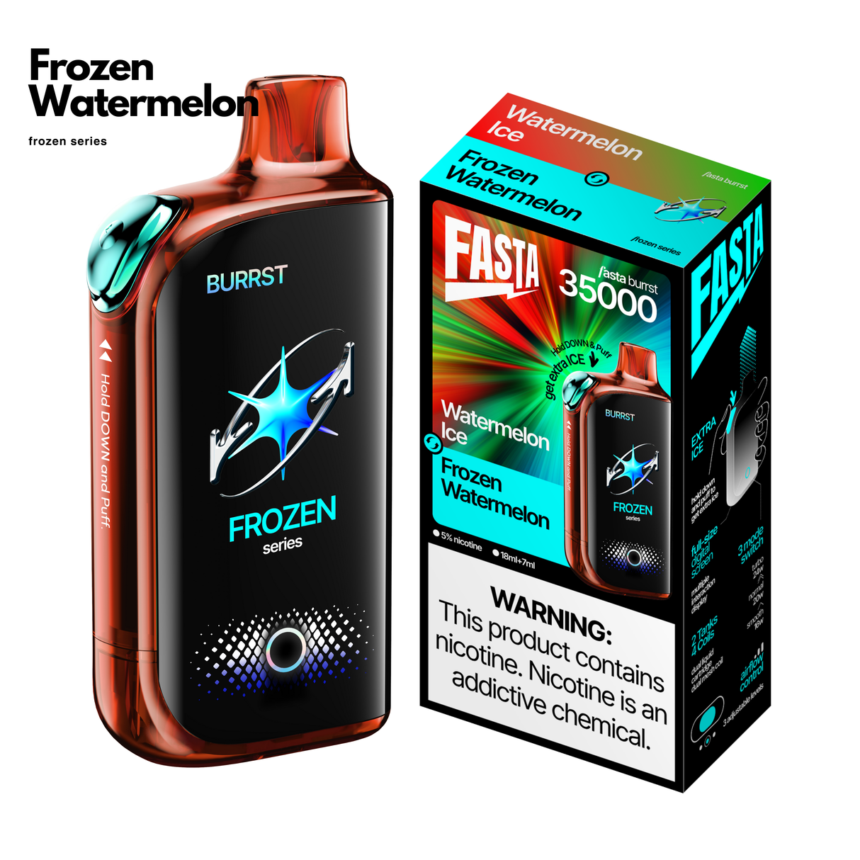 FASTA Burrst 35000 Disposable Device - 35000 Puffs