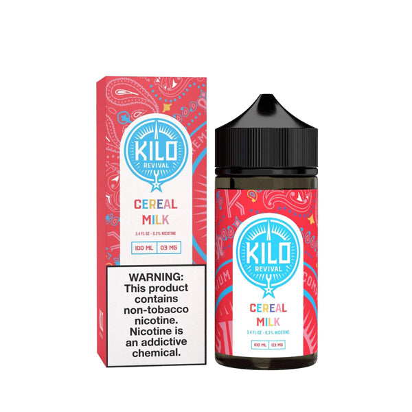 Cereal Milk by Kilo Revival TFN Series 100mL with packaging