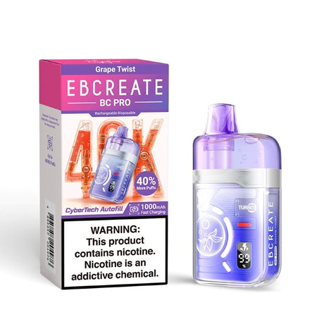 EBCREATE BC PRO 40K Puff Disposable Device - 40,000 Puffs