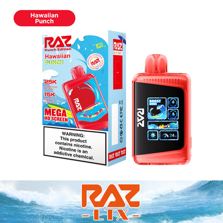RAZ LTX “Punch Edition" 25K Puff Disposable Device – 25000 Puffs