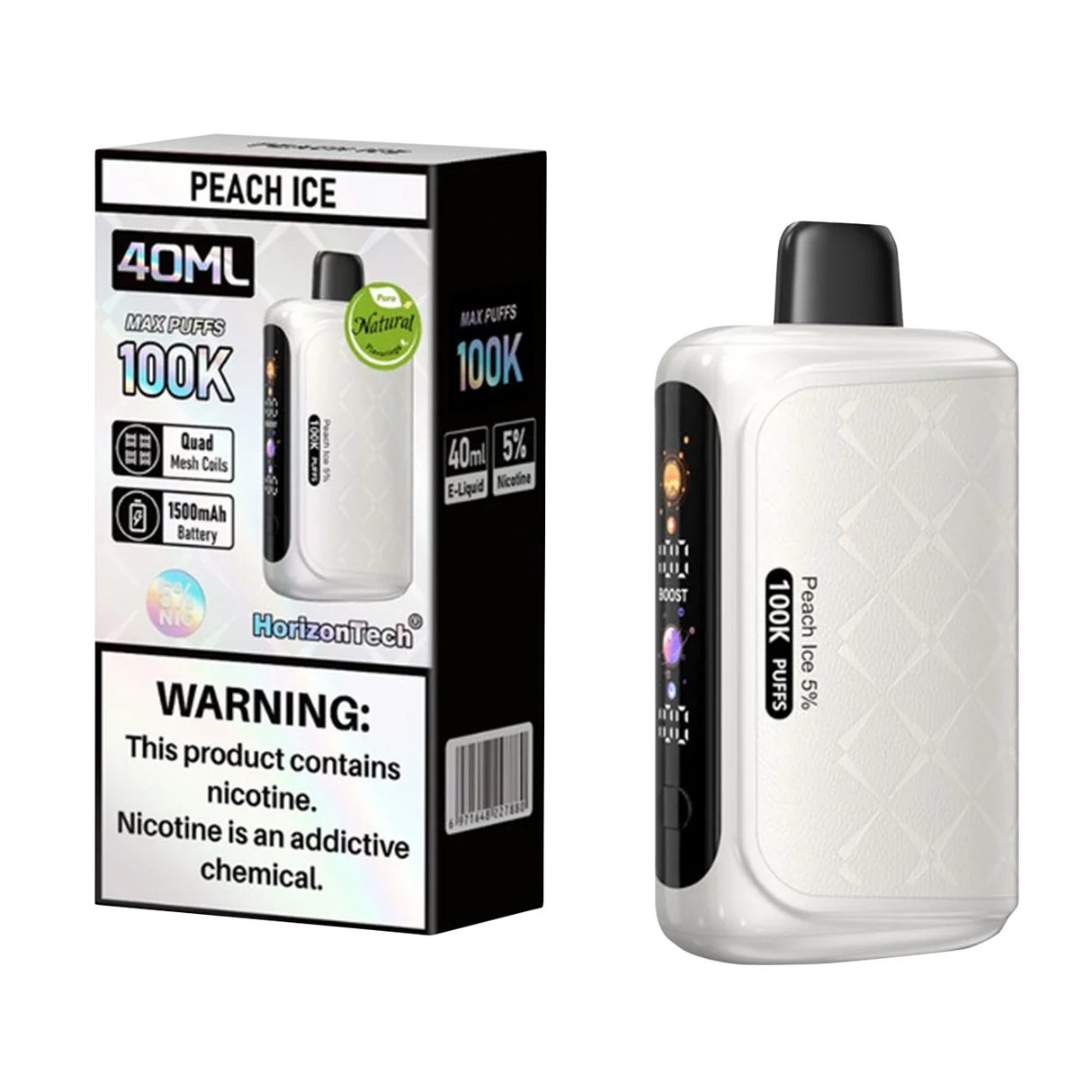HorizonTech 100K Disposable Device - 100,000 Puffs