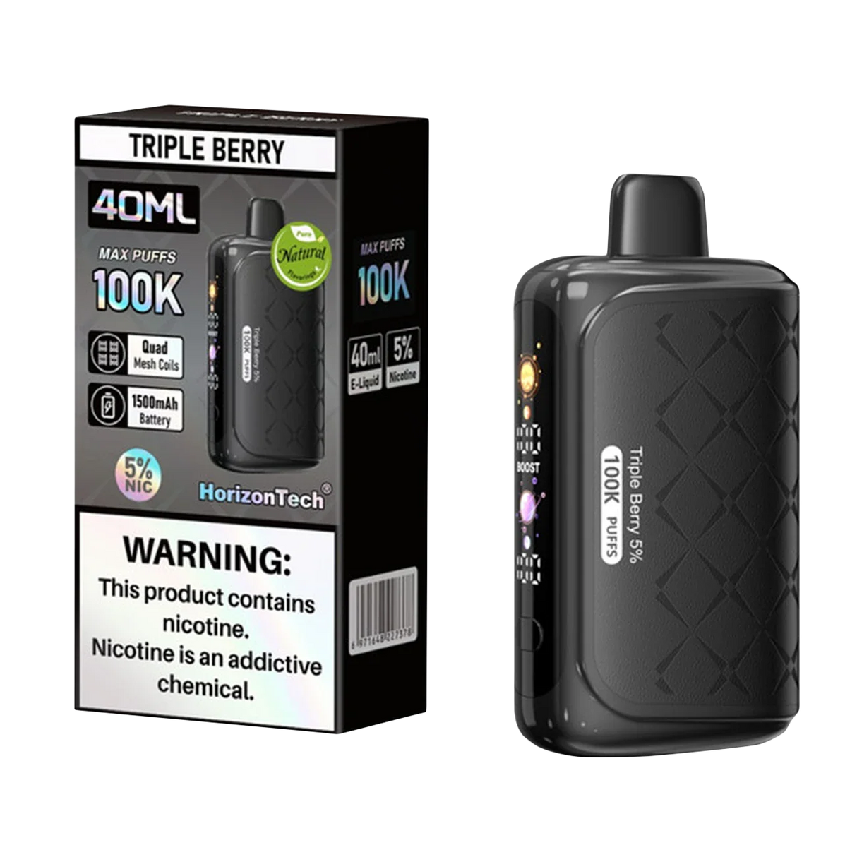 HorizonTech 100K Disposable Device - 100,000 Puffs