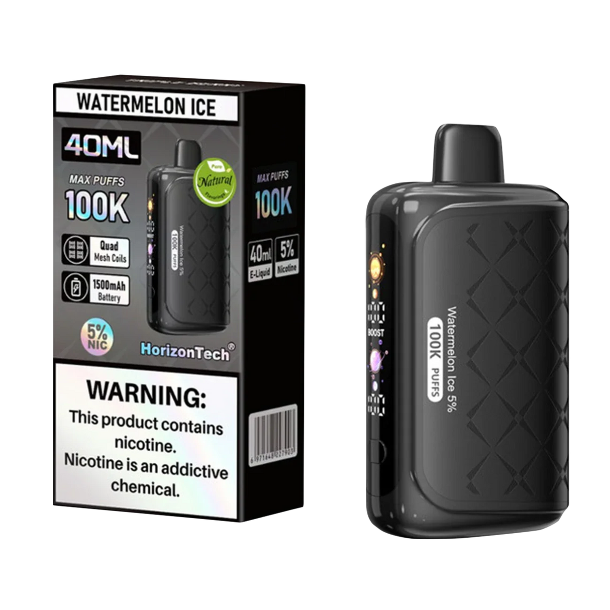 HorizonTech 100K Disposable Device - 100,000 Puffs