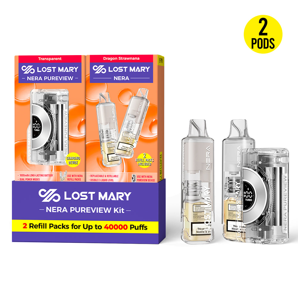 Lost Mary NERA PUREVIEW 40K Disposable KIT - 40,000 Puffs