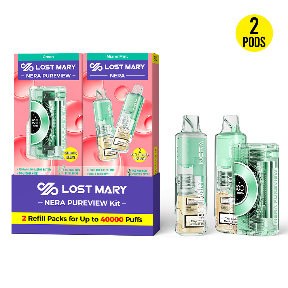 Lost Mary NERA PUREVIEW 40K Disposable KIT - 40,000 Puffs