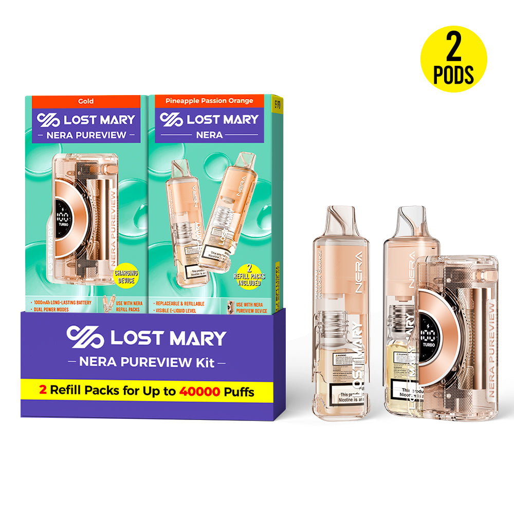 Lost Mary NERA PUREVIEW 40K Disposable KIT - 40,000 Puffs
