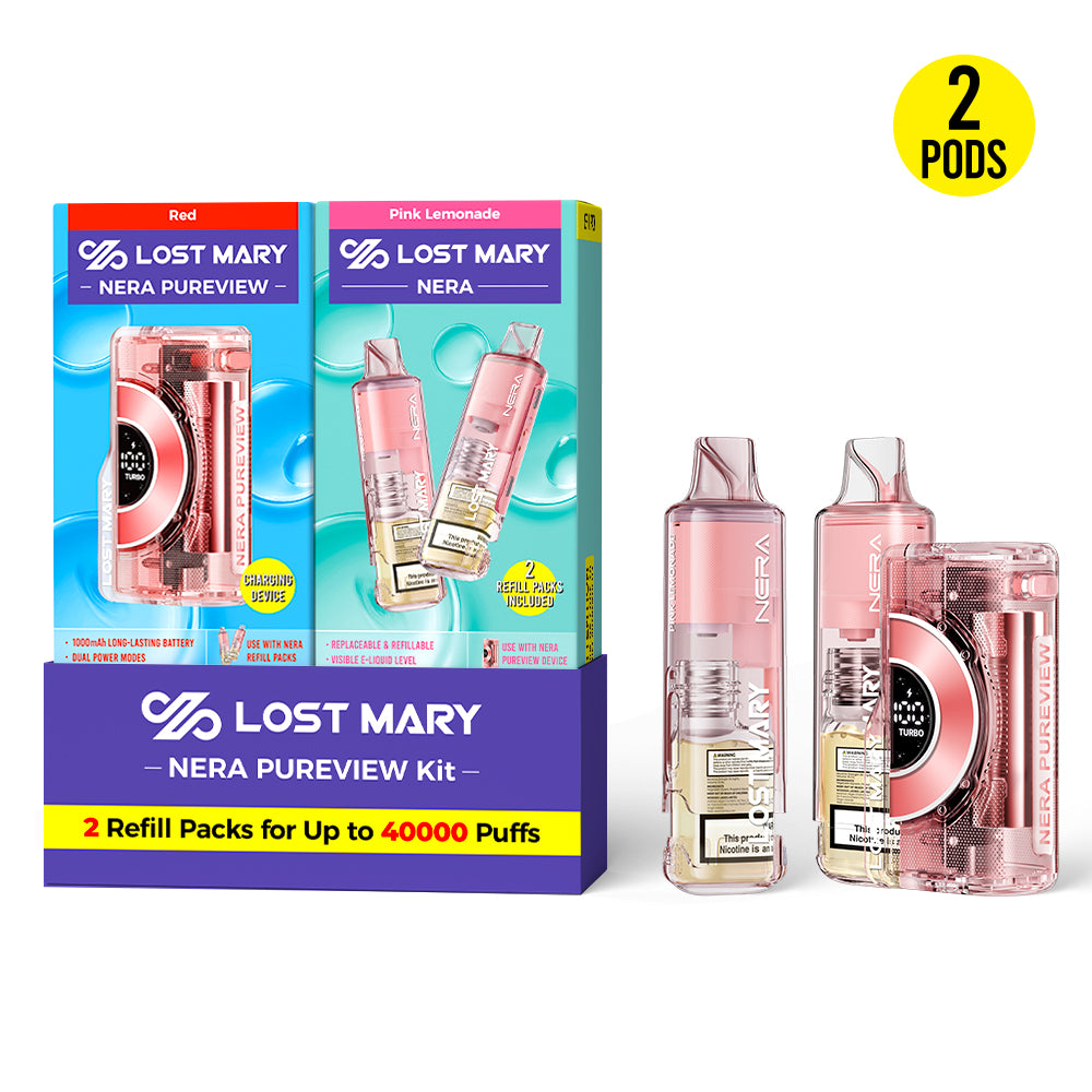 Lost Mary NERA PUREVIEW 40K Disposable KIT - 40,000 Puffs