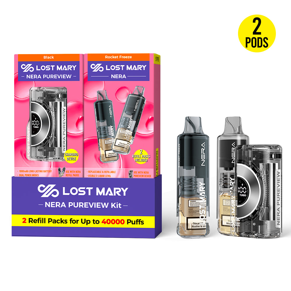 Lost Mary NERA PUREVIEW 40K Disposable KIT - 40,000 Puffs