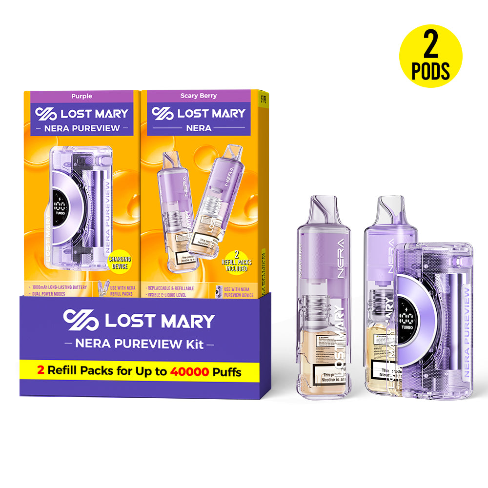 Lost Mary NERA PUREVIEW 40K Disposable KIT - 40,000 Puffs
