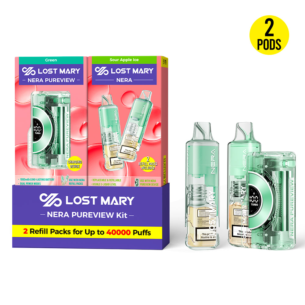 Lost Mary NERA PUREVIEW 40K Disposable KIT - 40,000 Puffs