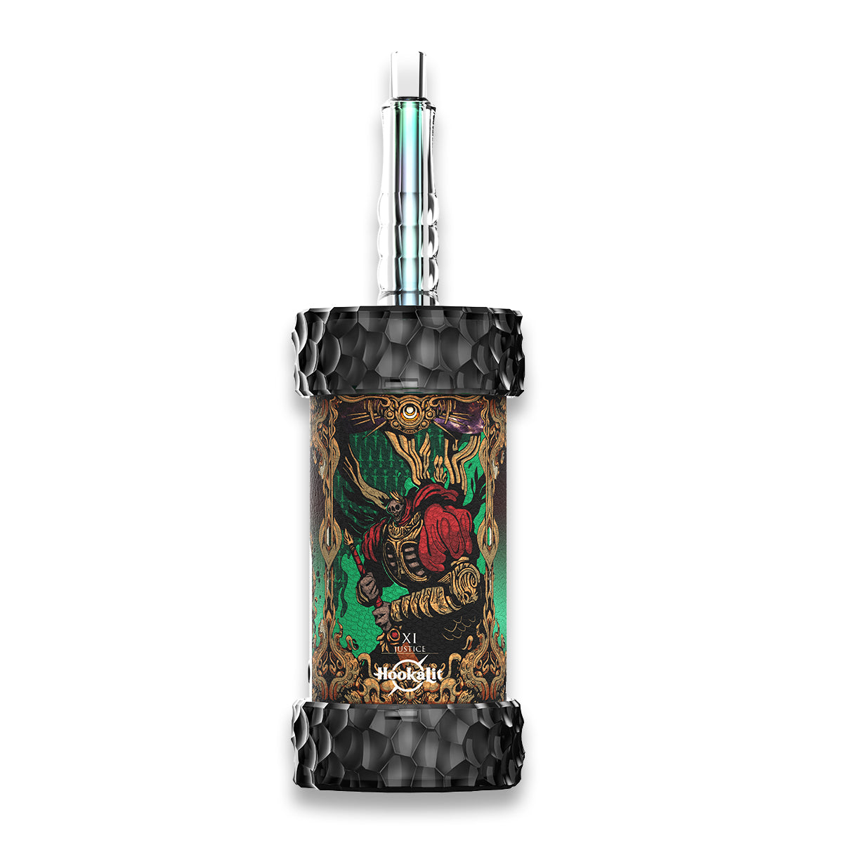 OLIT HookaLit MEGA 150K Lemon Mint flavor device featuring fresh lemon and mint visuals
