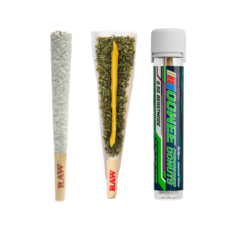 Ice Kream "OOWEE" Powered Donuts THC-A 2.5g Pre Rolls - Single
