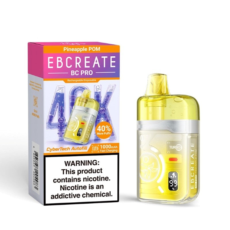 EBCREATE BC PRO 40K Puff Disposable Device - 40,000 Puffs