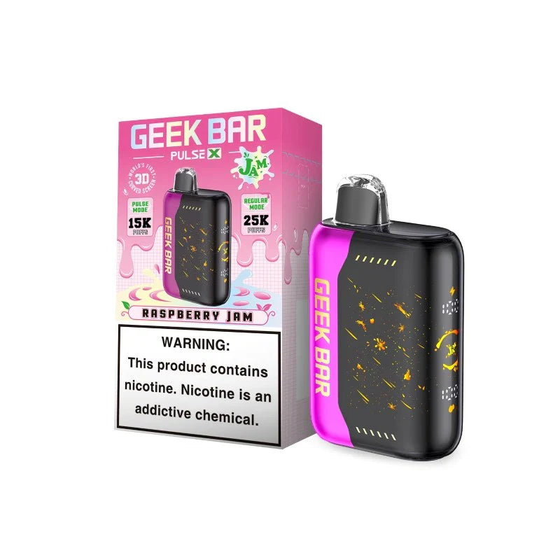 Geek Bar Pulse X 25K Puff "Jam Edition" Disposable Device – 25000 Puffs