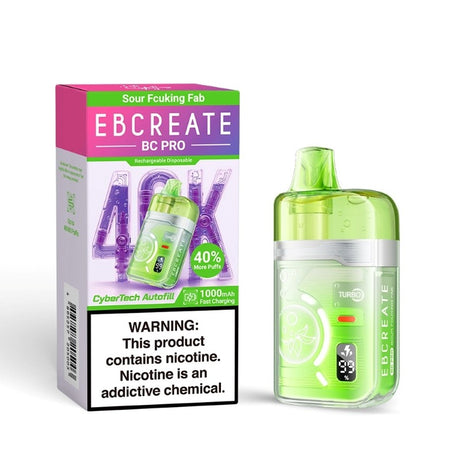 EBCREATE BC PRO 40K Puff Disposable Device - 40,000 Puffs