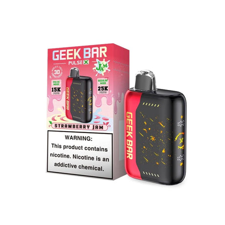 Geek Bar Pulse X 25K Puff "Jam Edition" Disposable Device – 25000 Puffs