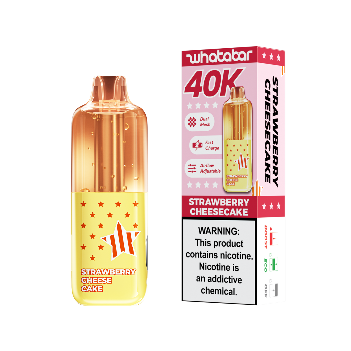 ⭐️TEXAS VERSION ⭐️ | whatabar linko 40K Puffs Disposable Device - 40,000 Puffs