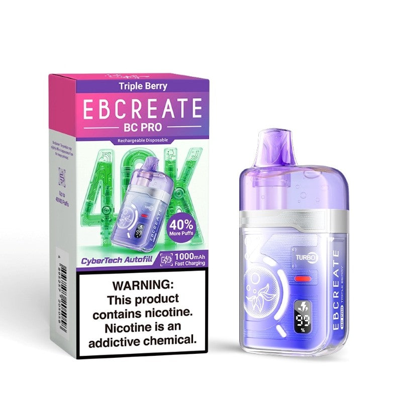 EBCREATE BC PRO 40K Puff Disposable Device - 40,000 Puffs