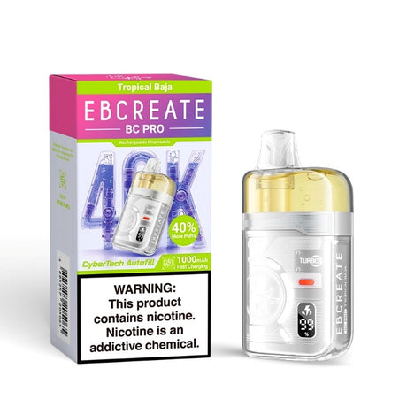 EBCREATE BC PRO 40K Puff Disposable Device - 40,000 Puffs