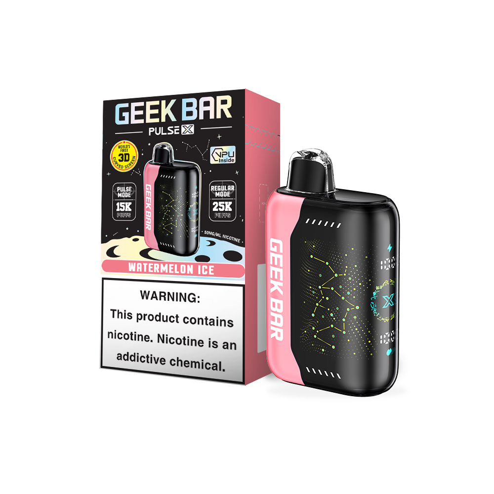 Geek Bar Pulse X 25K Puff Disposable Device – 25000 Puffs