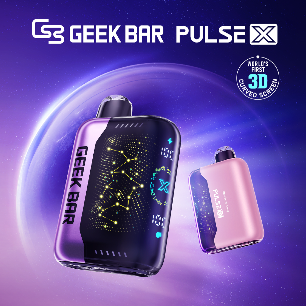 Geek Bar Pulse X 25K Puff Rechargeable Disposable Device – 25000 Puffs ...