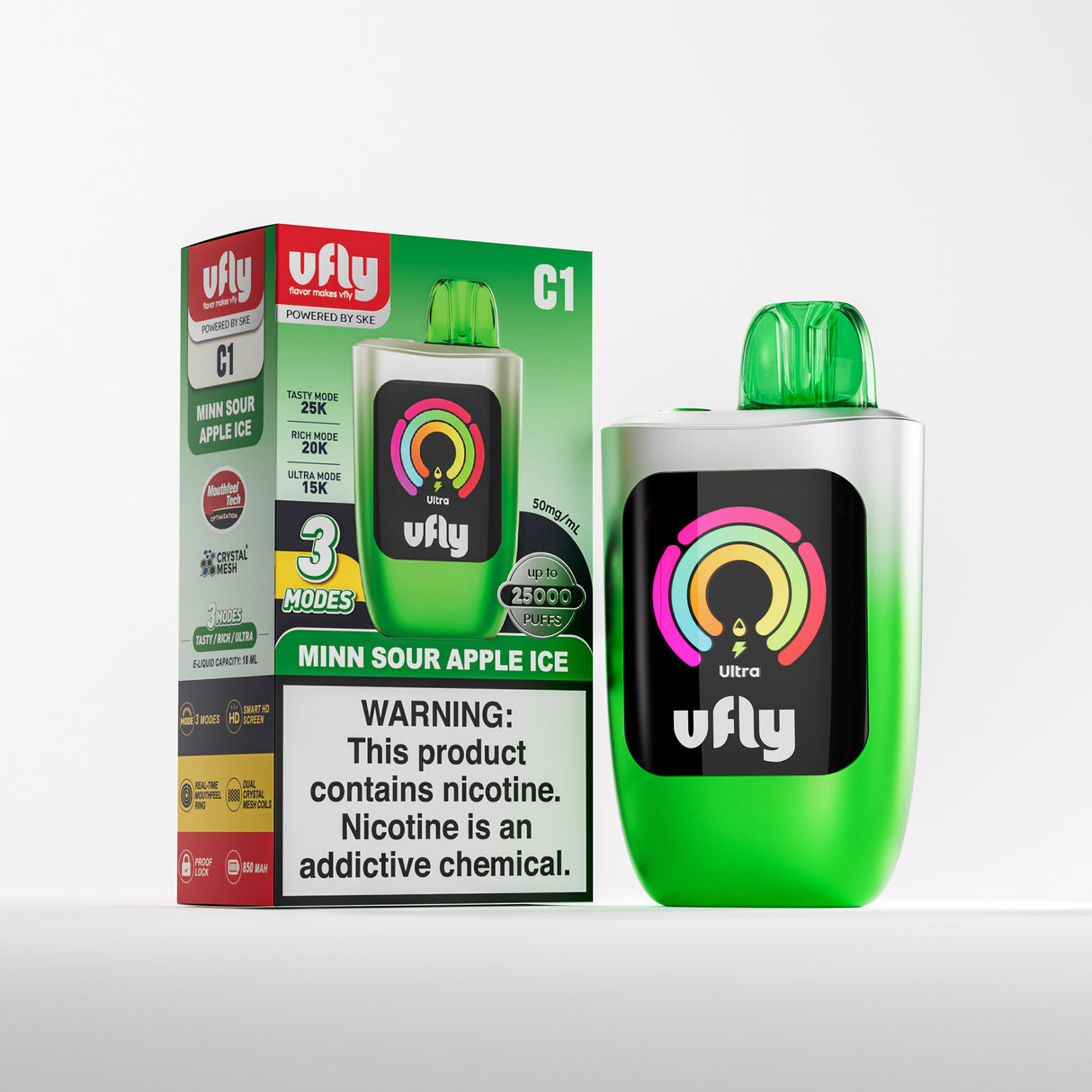 VFLY C1 25000 Powered by SKE Disposable Device – 25000 Puffs