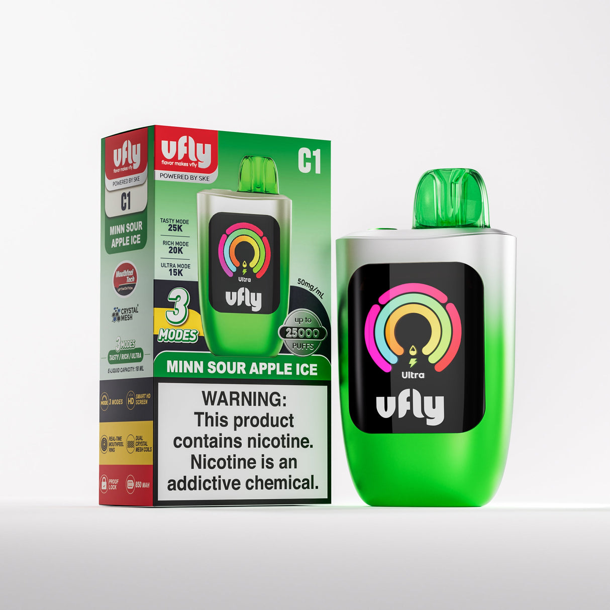 VFLY C1 25000 Powered by SKE Disposable Device – 25000 Puffs