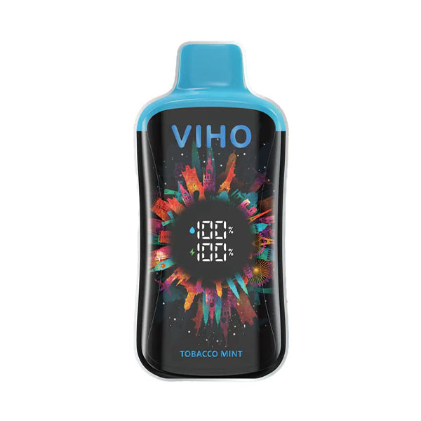 Viho Super Charge PRO E-Cig Disposable 20000 Puffs 21mL 50mg tobacco mint