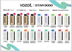 Vozol STAR 9000 Limited "GOLD" Edition Disposable Vape - 9000 Puffs
