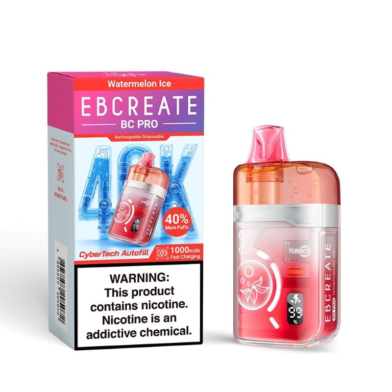 EBCREATE BC PRO 40K Puff Disposable Device - 40,000 Puffs