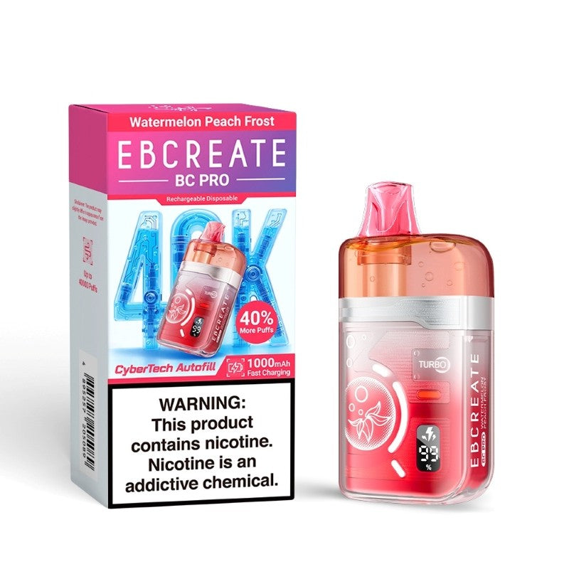 EBCREATE BC PRO 40K Puff Disposable Device - 40,000 Puffs