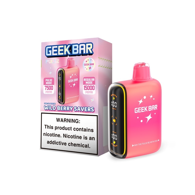 Geek Bar PULSE 15K Savers Edition Disposable Device - 15000 Puffs