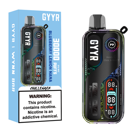 GYYR x Wynn Bar Challenger 30K Puff powered by PYNE POD Disposable Device - 30000 Puffs