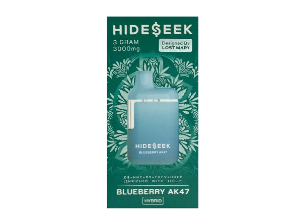 Lost Mary HideSeek DOTA-8 HHC D9 THVC HHCP 3Gram 3000mg Disposable