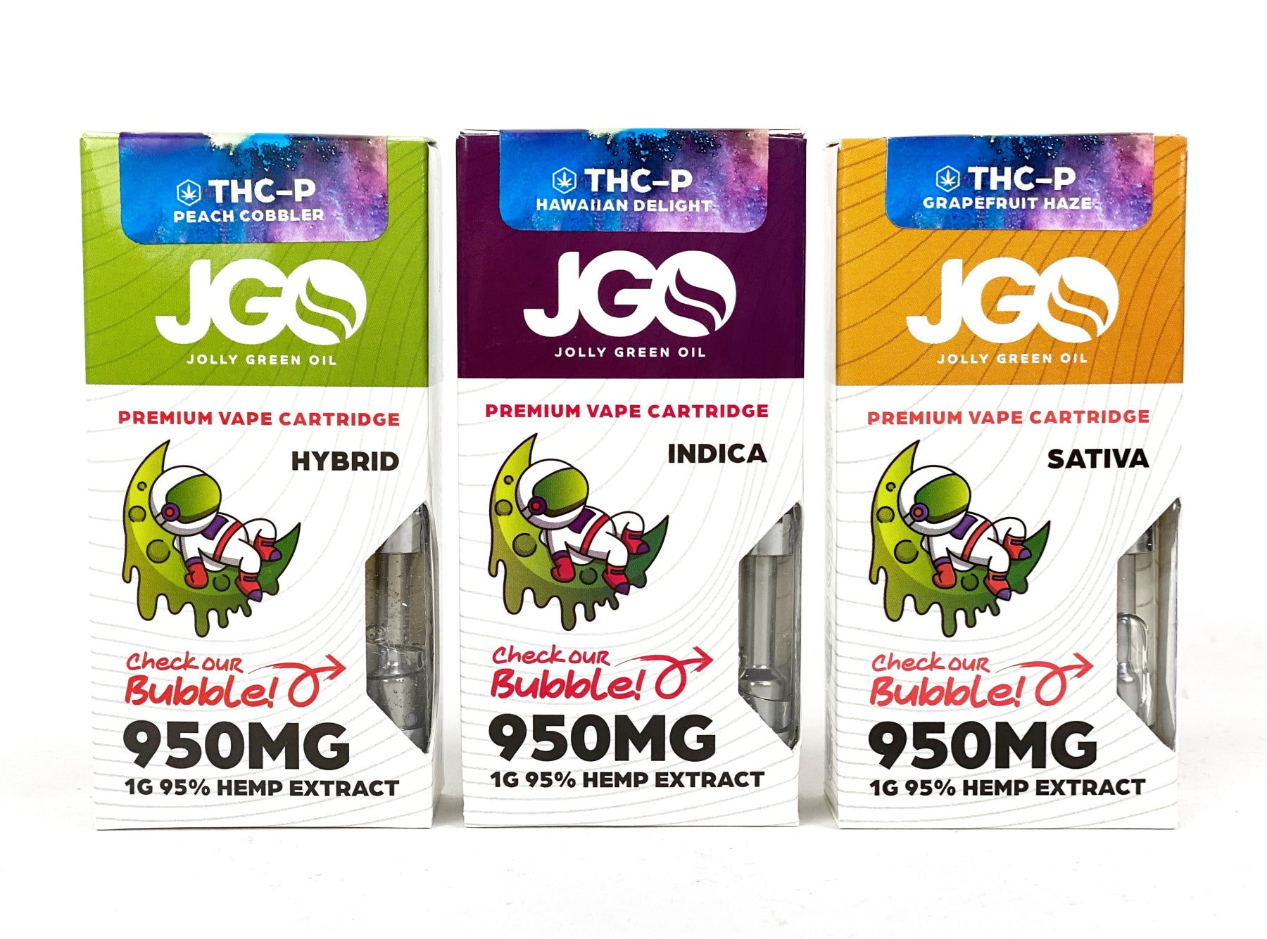 JGO THC-P Premium Vape Cartridge 950MG – VapoRider