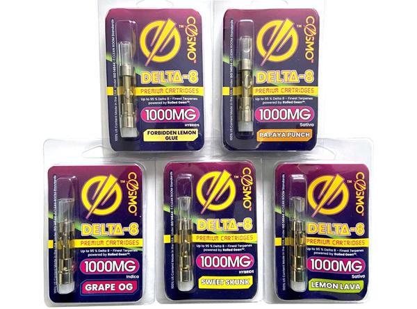 Cosmo Delta 8 Vape Cartridge (1000MG)