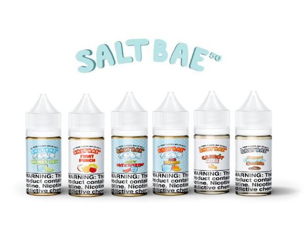 Iced Fresh Mint E-Juice By Salt Bae 50 E-Liquid 30ml