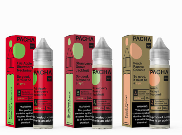 PACHA Syn 60ML Synthetic Nicotine E-Juice