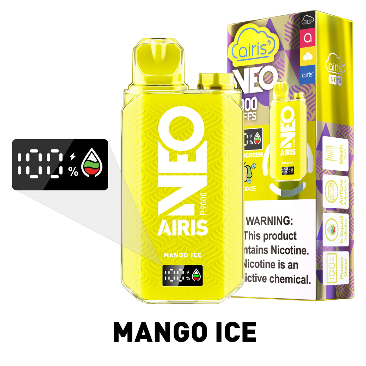 Airis NEO P9000 Disposable Vape