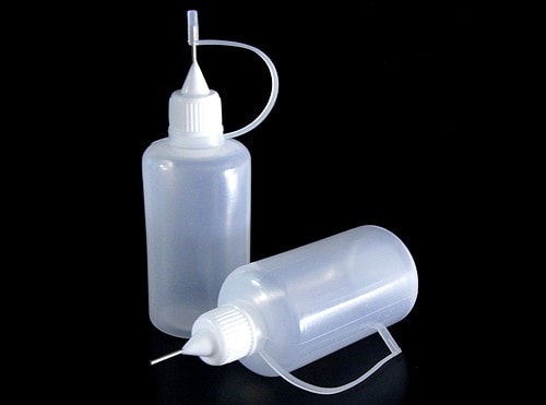 50mL Steel Needle Tip Dropper Bottle (12pk) – VapoRider