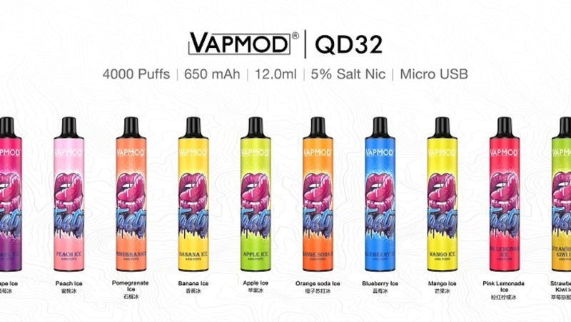 Explore the Vapmod Tasty 4000 Puff Rechargeable Disposable Device at VapoRider