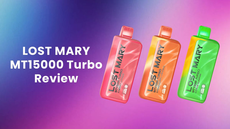 Review Lost Mary MT15000 Turbo Disposable - Double the Power Go Turbo