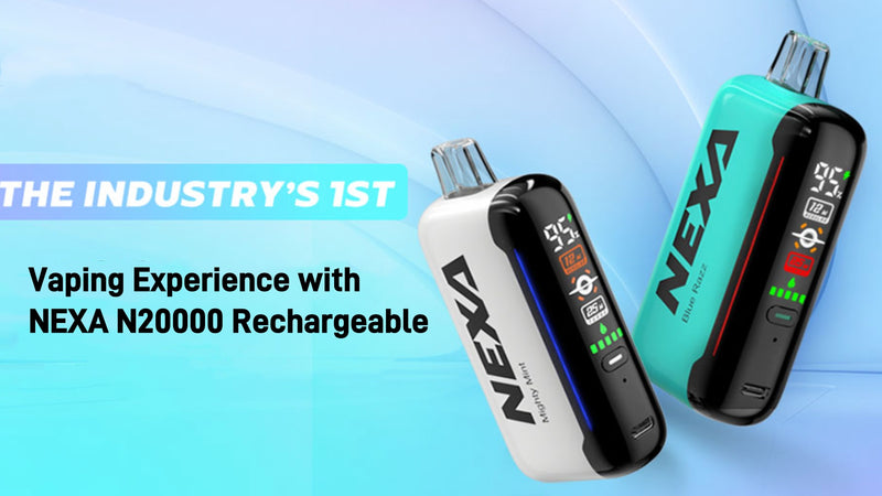 ImproveYour Vaping Experience with the VapoRider NEXA N20000 Rechargeable Flavored Disposable Vape