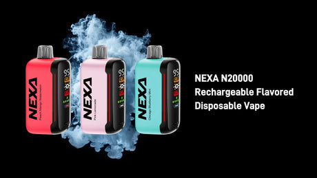 Indulge in a Flavorful Vaping Experience with the VapoRider NEXA N20000 Rechargeable Disposable Vape